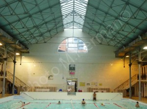 Etude des revêtements céramique de la piscine d'Ixelles (dir. G.Bussienne).